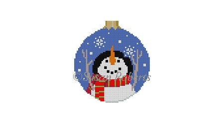 Let It Snow - 3" Round Ornament