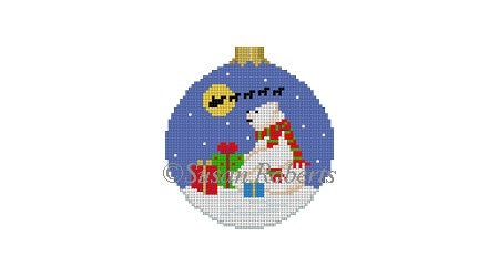 Polar Christmas - 3" Round Ornament