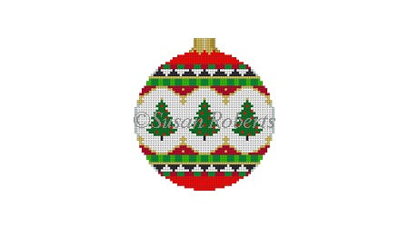 Trees - 3" Round Ornament