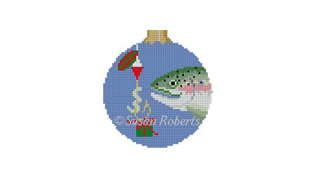 Fish Gift - 3" Round Ornament