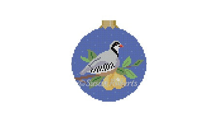 Partridge/ Pear Tree - 3" Round Ornament