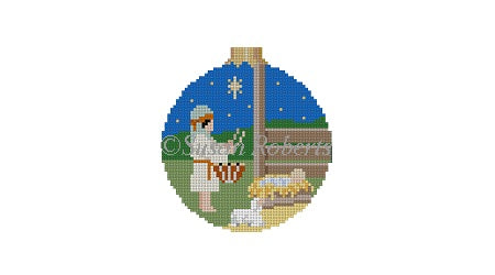 Drummer boy - 3" Round Ornament