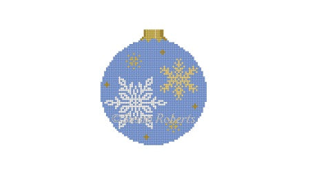 Snowflakes - 3" Round Ornament