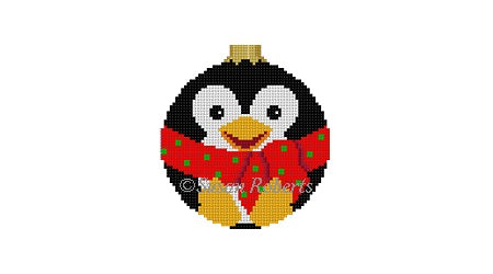 Penguin Ball - 3" Round Ornament