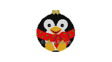 Penguin Ball - 3" Round Ornament