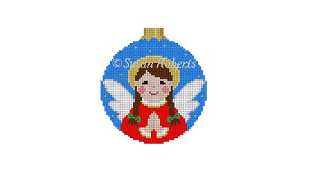 Angel - 3" Round Ornament