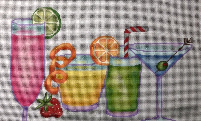 Summer Drinks Pillow