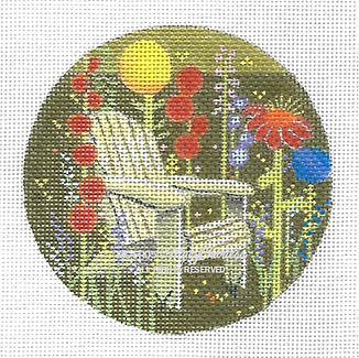 Folk Art Rounds: Fairy Chair