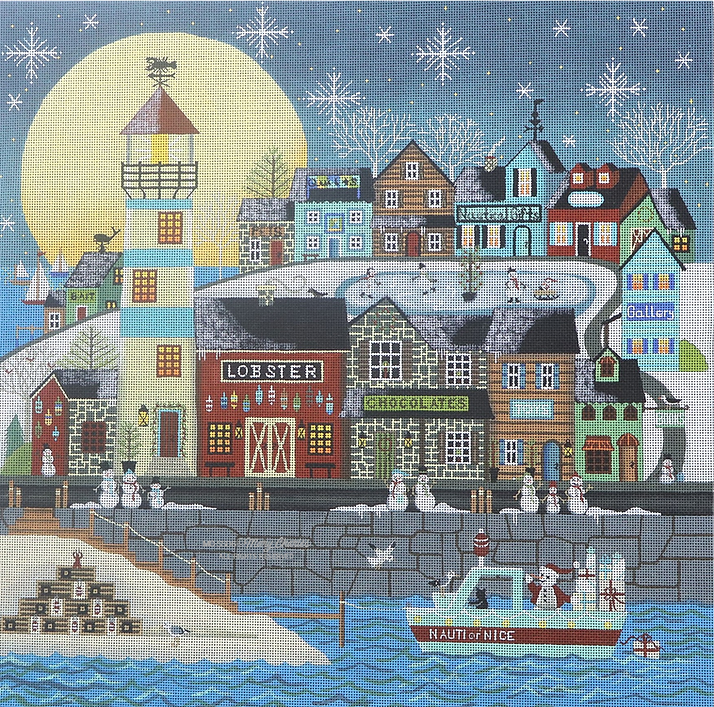 Seascape: Coastal Christmas