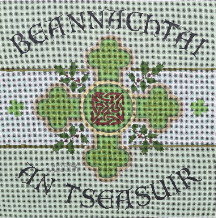 Pillow: Gaelic: Holiday Greeting