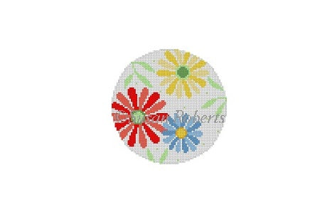 Flower Burst, 4" round