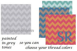 Color Pick Zigzag - 3" x 3"
