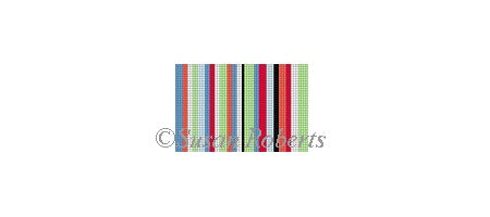 Candy Stripe, insert  3" x 2"