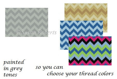 Color Pick Zigzag 3" x 2" insert