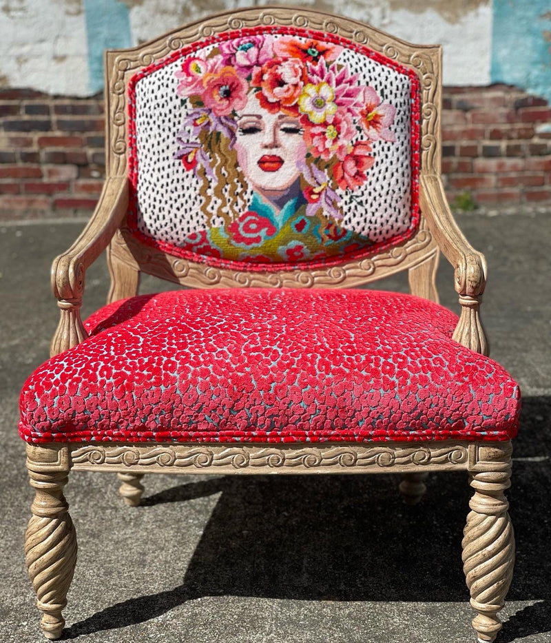 Chair Design - Red Chair Lady (18m)