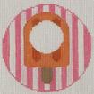Popsicle Monogram Round