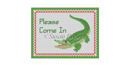 Alligator, "Please Come In" - Sign