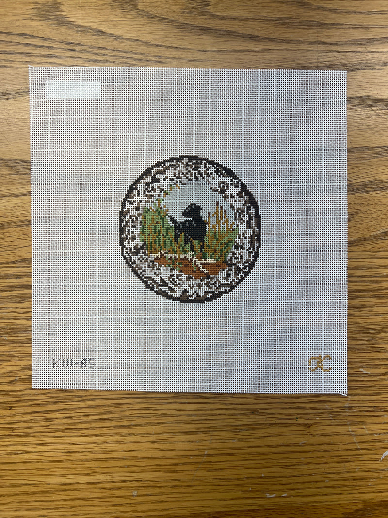 Kate Woodward ·  Transferware Dog Plate