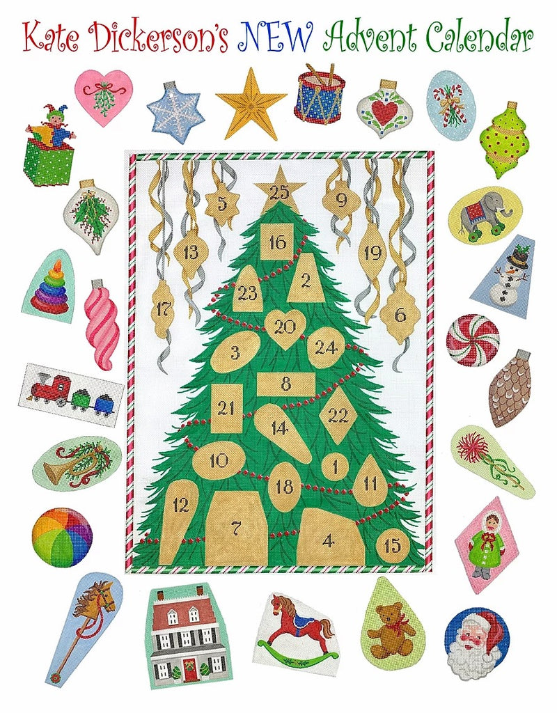 Christmas Tree Advent Calendar · Calendar + 25 Ornaments