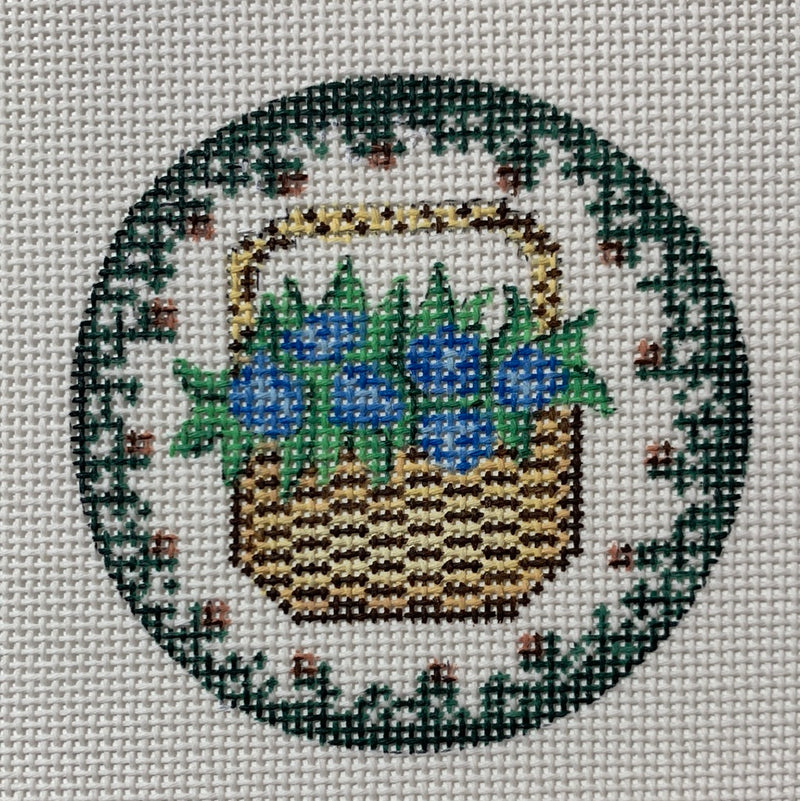 Hydrangea in Basket Ornament