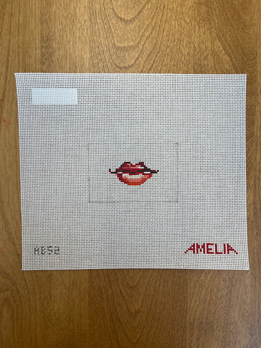 Amelia Bond ·  Lips Luggage Tag