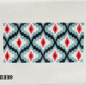 Bargello Eyeglass Case - Blue