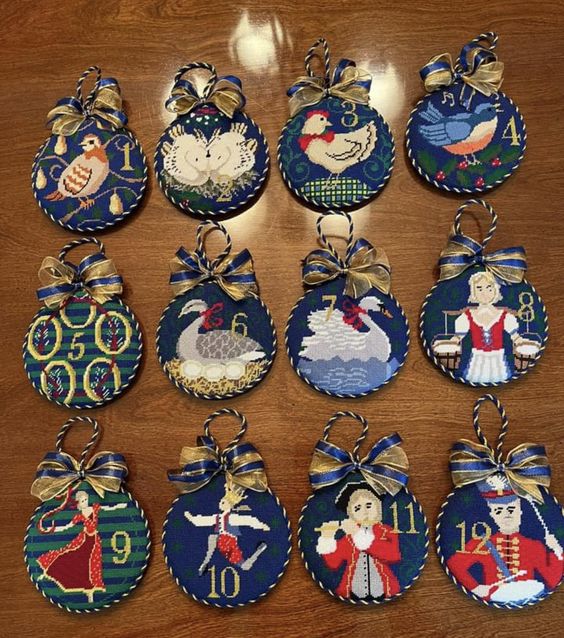 Julie Thompson · SET of 12 · 12 Days Of Christmas