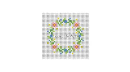 Floral Wreath, multi - mini insert