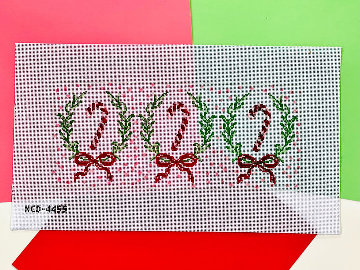 Candy Canes Bolster Pillow