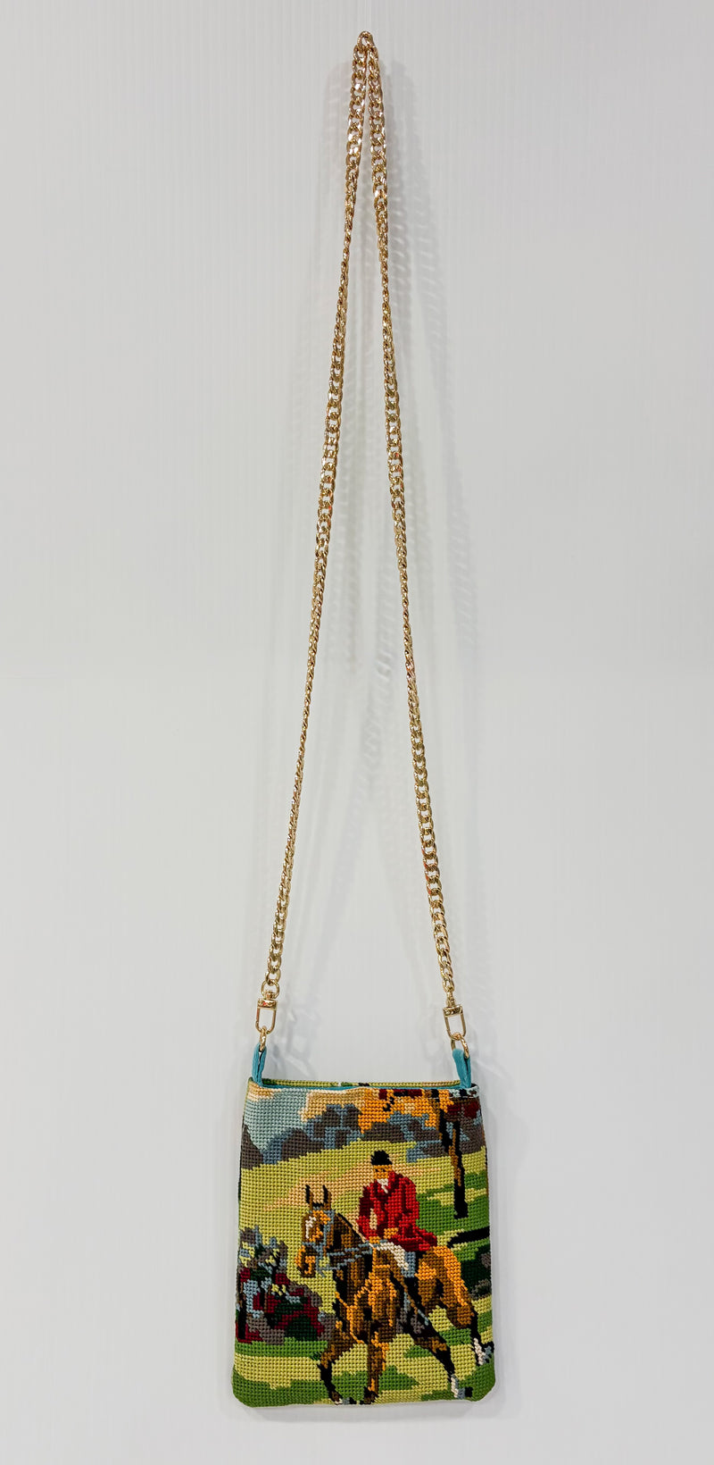Petite Equestrian Crossbody - Bespoke Needlepoint Bag Collection