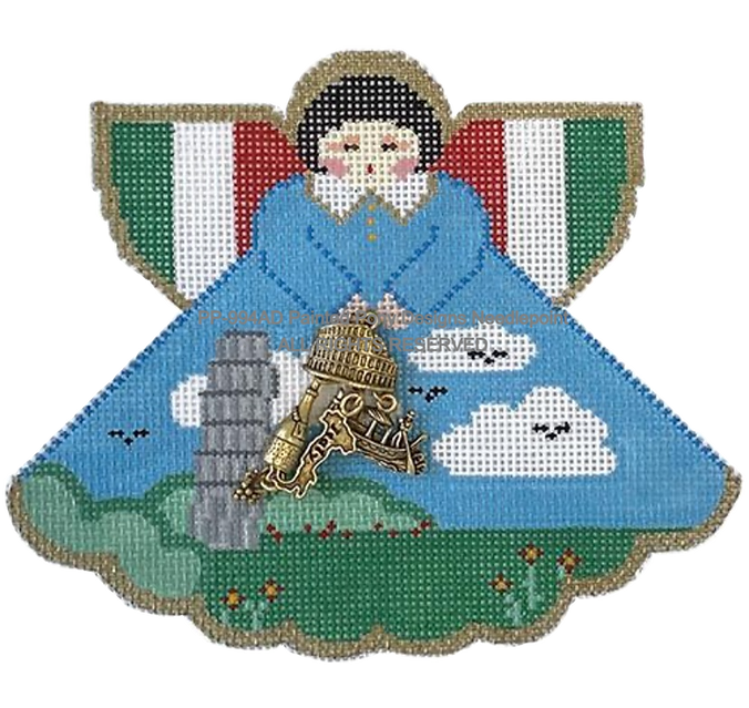 Angel with charms: Italy (Tower of Pisa)