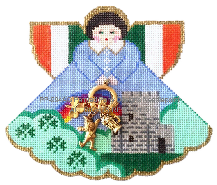 Angel with charms: Irish (Blarney Castle)