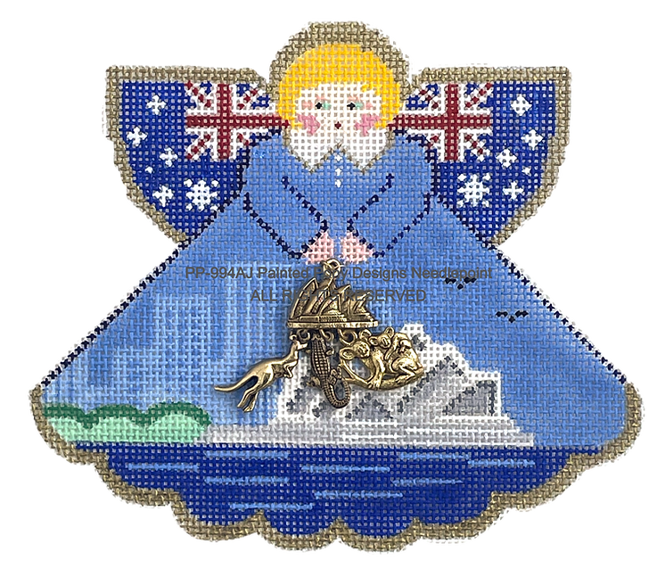 Angel with charms: Australia (opera house)