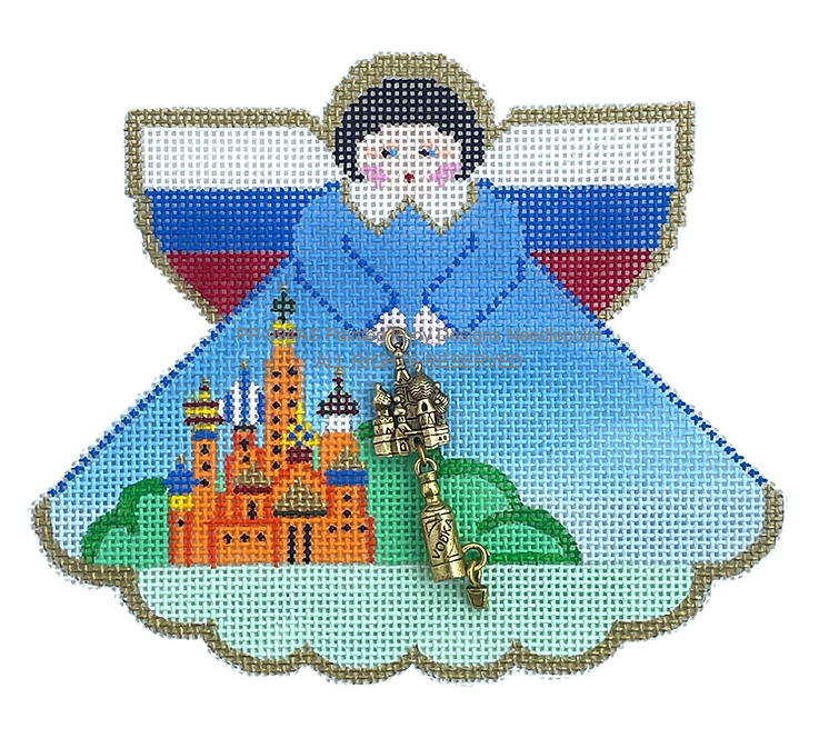 Angel with charms: Russian (St Basils)