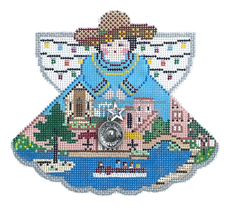 Angel with charms: San Antonio (Alamo)