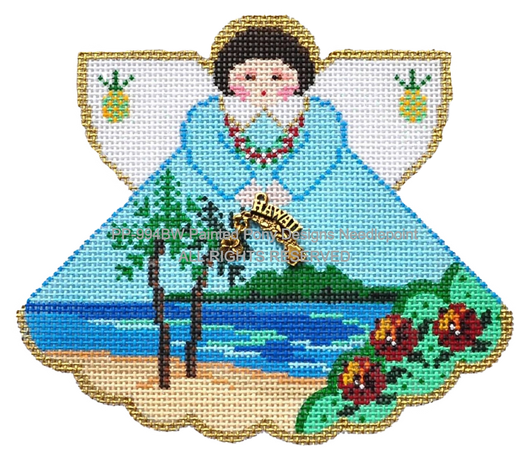 Angel with charms: Hawaii (Oahu Beach)