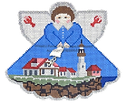 Angel with charms: Maine (Portland Head lighthouse)