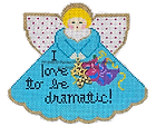Angel with charms: I Love to be Dramatic