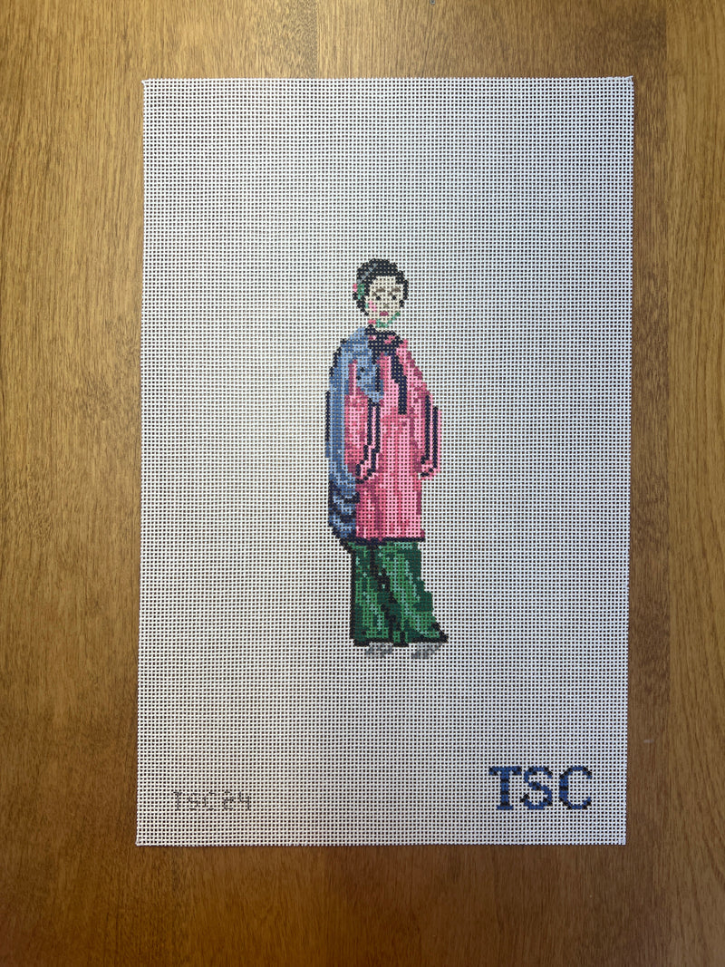 The Sheffield Collection ·  Pith Painting-Qing Dynasty Woman