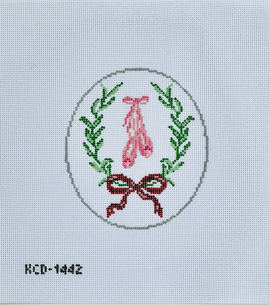Ballet Oval Ornament