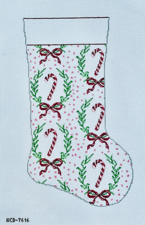 Candy Cane Stocking