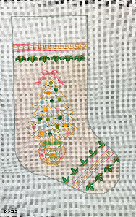 Rose Medallion - Full Size Stocking
