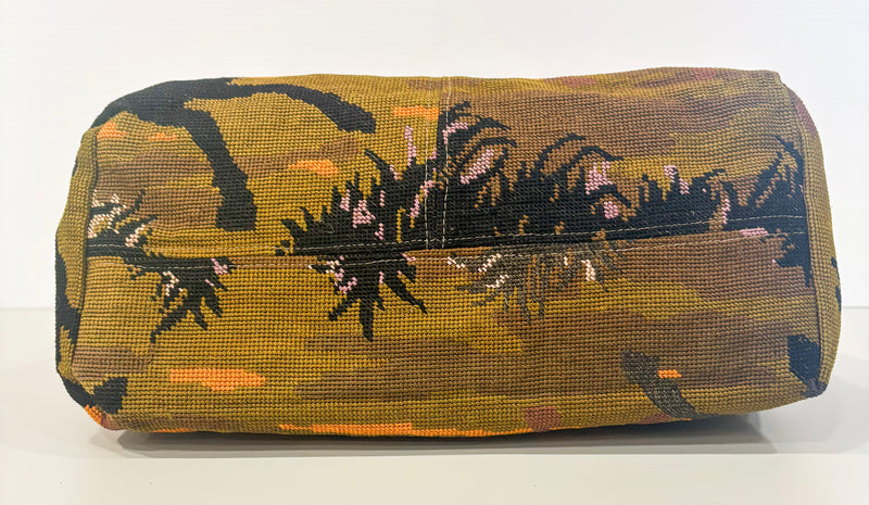 Sunset Horses Tote - Bespoke Needlepoint Bag Collection