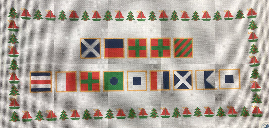 Nautical Signal Flags - Merry Christmas