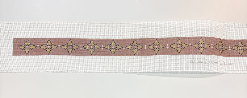 Gold Filigree on cocoa