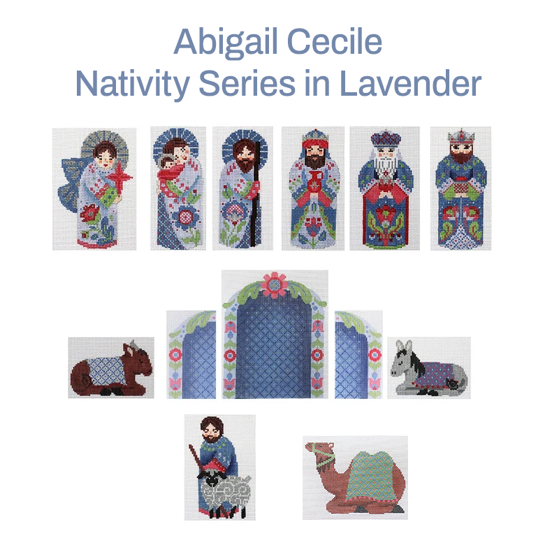 Abigail Cecile · Nativity in Lavender · King w/ Gold