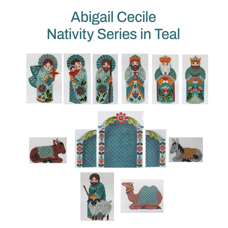 Abigail Cecile · Nativity in Teal · Creche Center