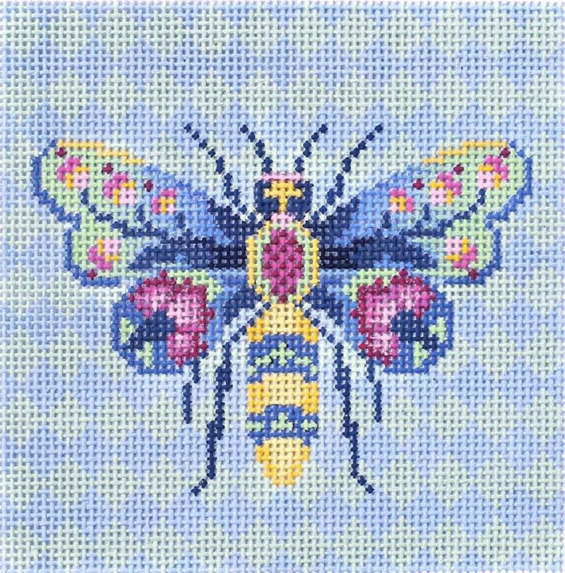 Abigail Cecile · Garden Bee In Blues/greens