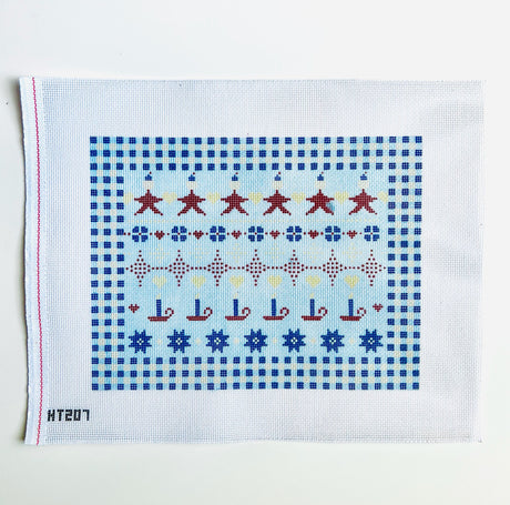 Blue Gingham Pierrot