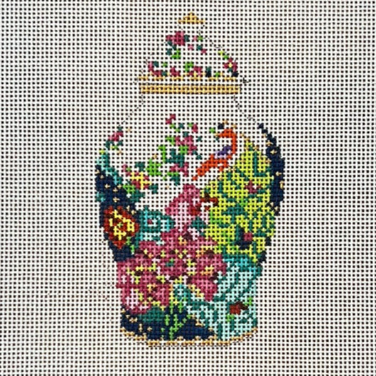 Kate Woodward ·  Tobacco Leaf Ginger Jar